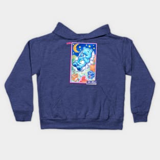 Saturday Morning Tarot XVIII The Moon Kids Hoodie